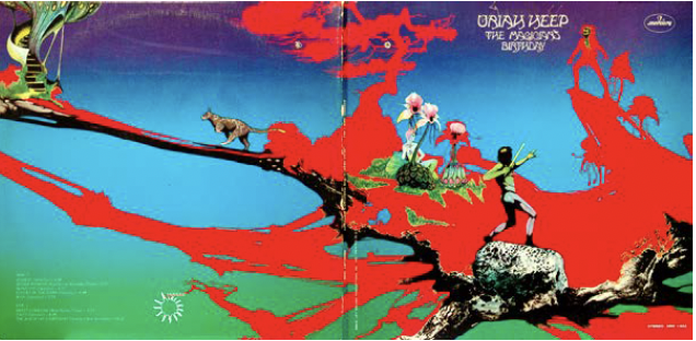 The Magician's Birthday, Uriah Heep, Copertina di Roger Dean